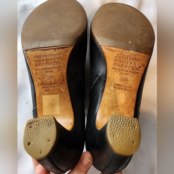 Maison Margiela black ankle boots. Size 38 - Picture 6 of 6